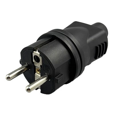 Phích cắm cao su trực tiếp công nghiệp 230v 2p+e
